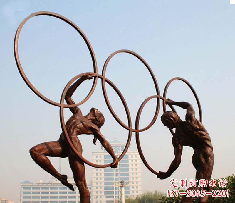 海南运动员铜雕精美礼品