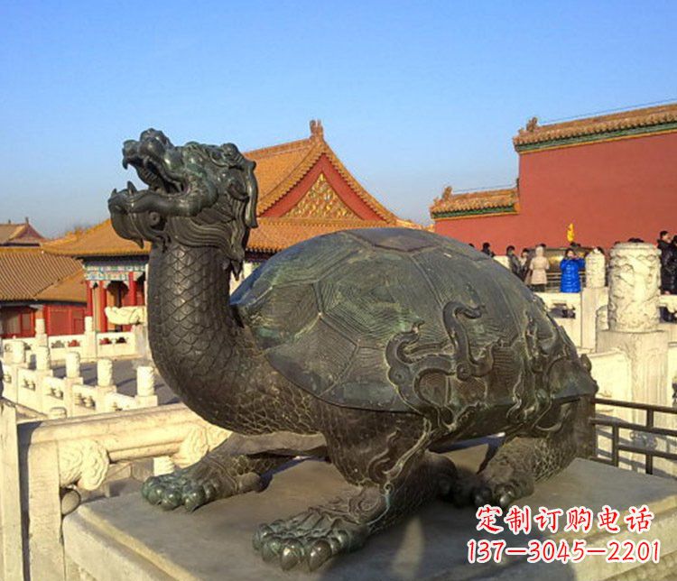 海南龙之精髓铜雕摆件