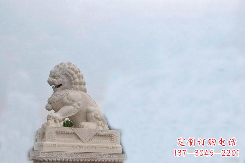 海南北京狮石雕大理石狮子雕塑