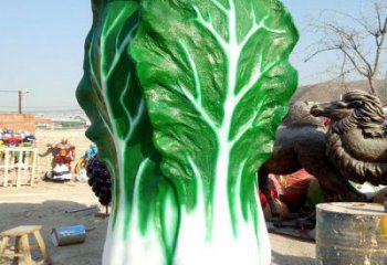海南玻璃钢白菜雕塑
