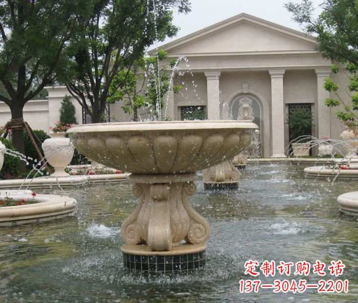 海南别墅景观欧式喷泉石雕_2 (3)
