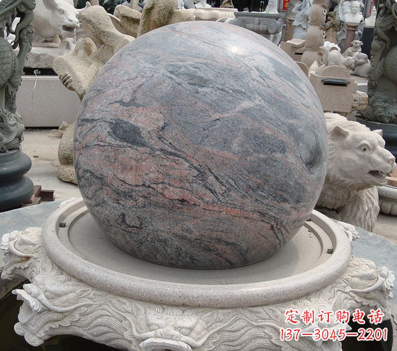 海南别墅石雕喷泉
