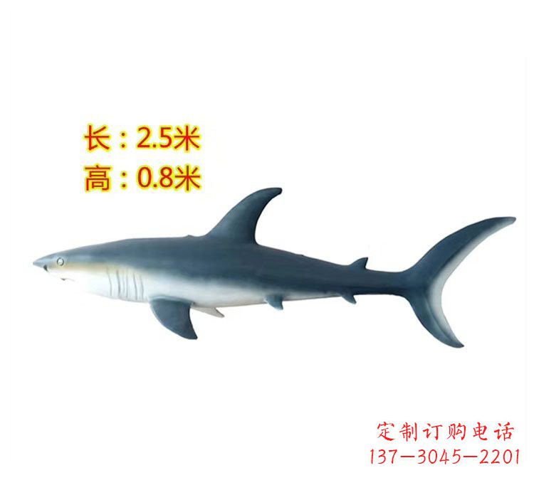 海南玻璃钢鲨鱼雕塑令人惊叹的艺术精品