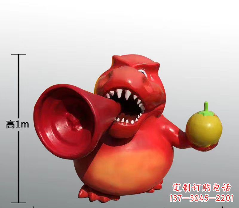 海南玻璃钢卡通动物雕塑