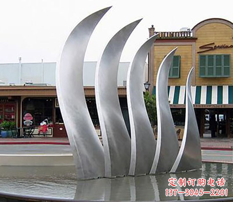 海南不锈钢翅膀雕塑给空中带来力量与美丽