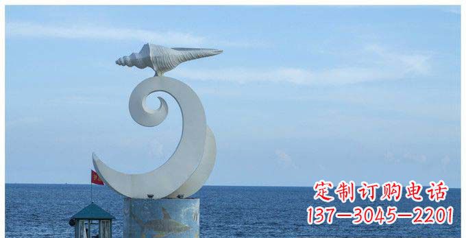 海南海螺雕塑不锈钢的精美艺术