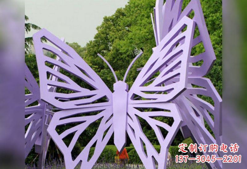 海南不锈钢蝴蝶雕塑美丽永恒