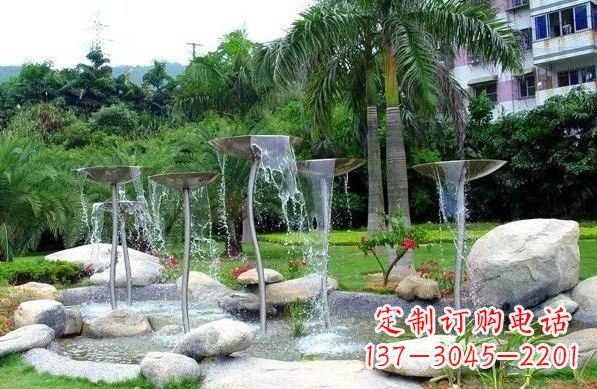 海南不锈钢喷泉雕塑艺术之美