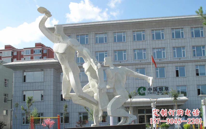 海南不锈钢乒乓球雕塑精美绝伦