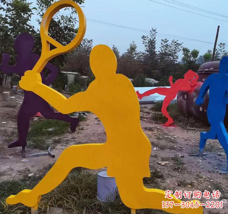 海南不锈钢羽毛球雕塑精致、经典、美观