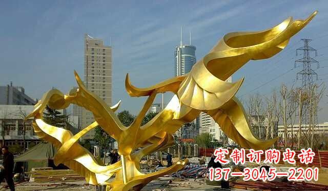 海南不锈钢大雁雕塑——一件传承中华文化的艺术杰作