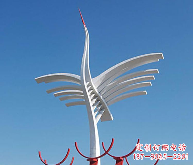 海南不锈钢大雁雕塑——纪念传统文化的精美艺术品