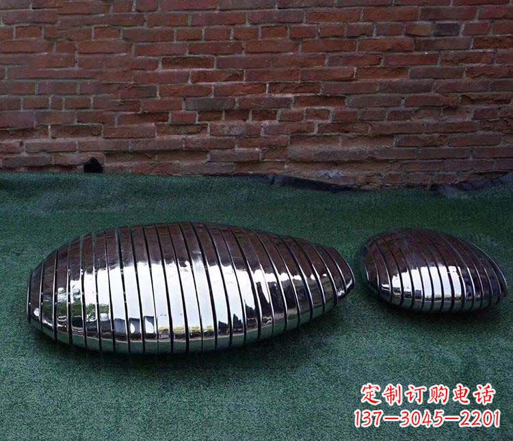 海南不锈钢鹅卵石雕塑魅力无穷
