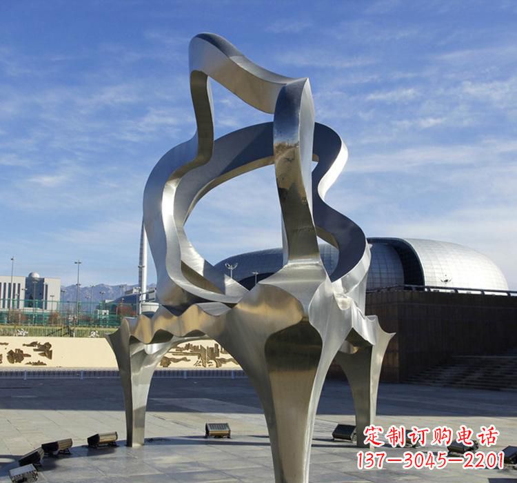 海南不锈钢钢琴雕塑