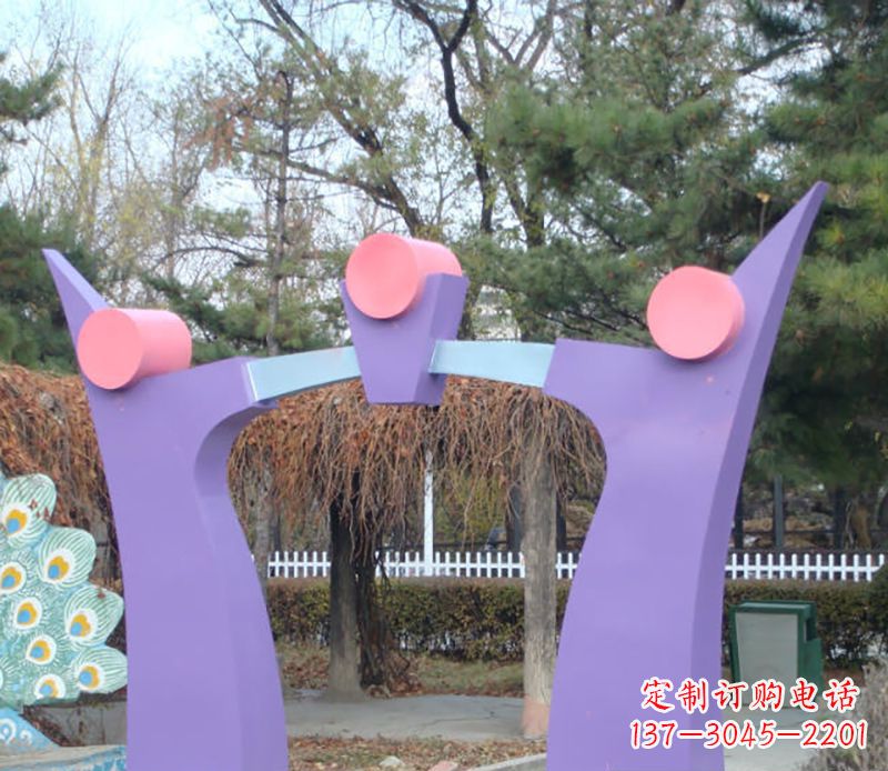海南不锈钢拱门雕塑精美艺术品