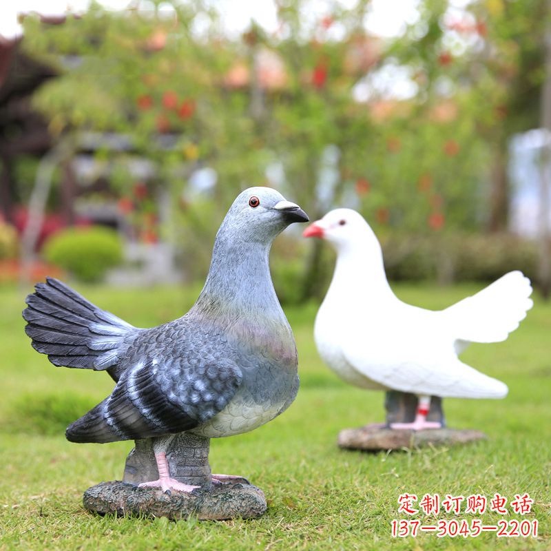 海南和平鸽雕塑——象征着永恒的和平