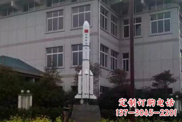 海南不锈钢火箭雕塑给城市带来无限美