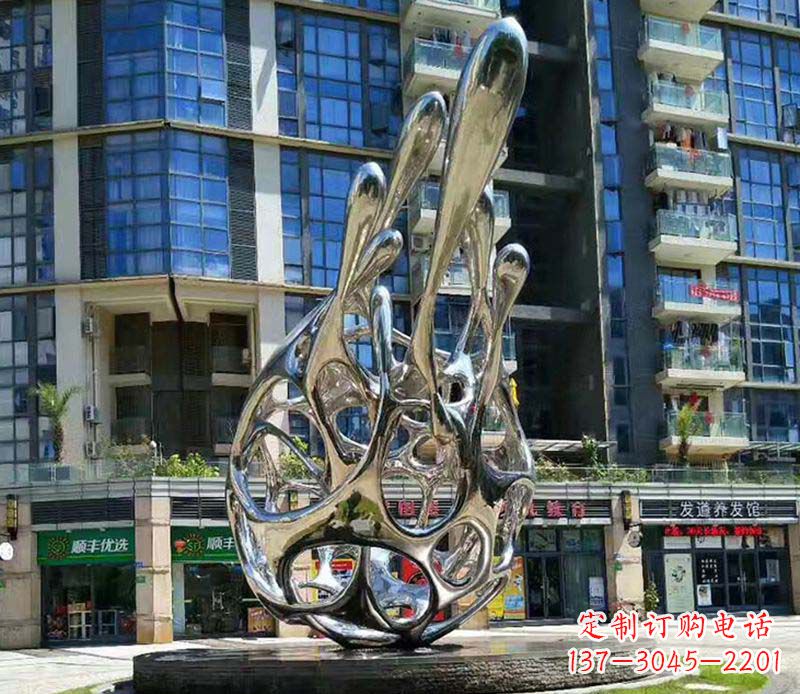 海南不锈钢火龙果雕塑集艺术与自然之美