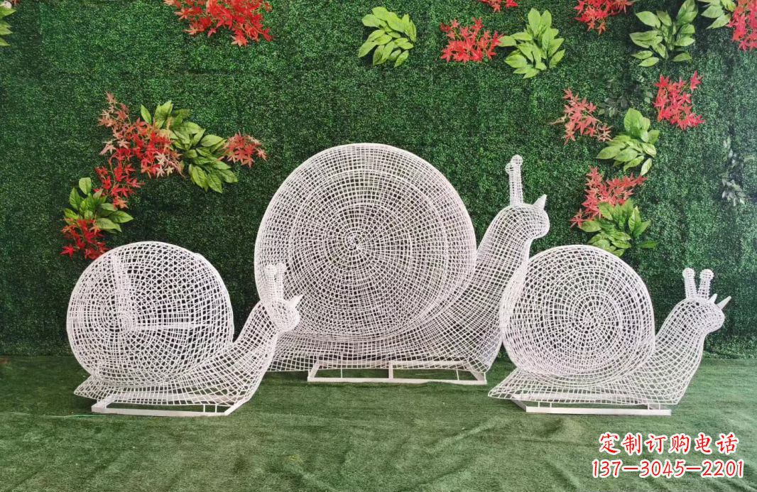 海南不锈钢镂空蜗牛雕塑艺术技艺的精致之美