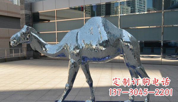 海南不锈钢骆驼雕塑一种充满浪漫情怀的艺术品