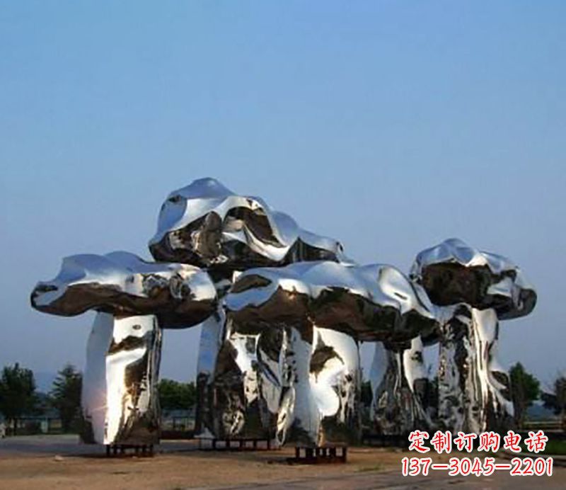 海南不锈钢蘑菇雕塑——一次惊艳的艺术之旅