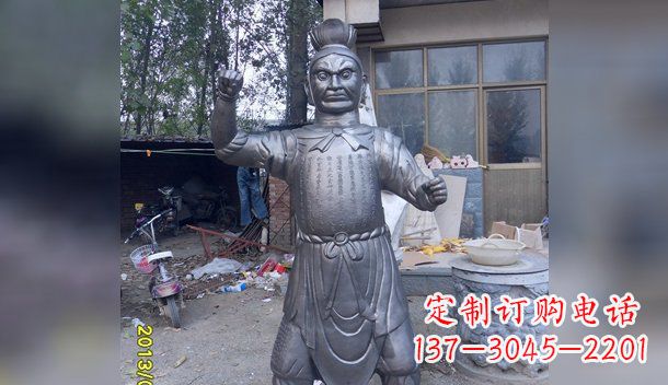 海南不锈钢四大天王雕塑神圣守护者