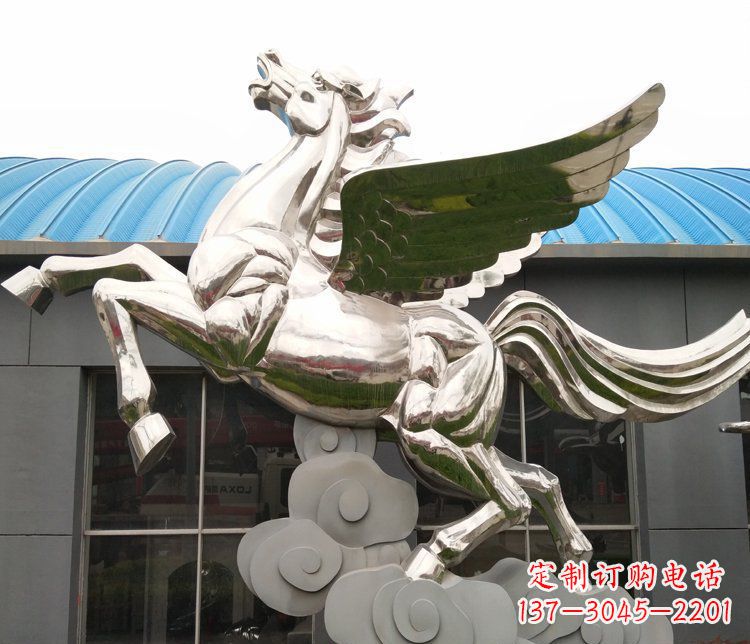 海南不锈钢踏云飞马——给城市带来动感与灵气