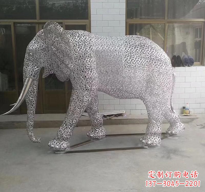 海南不锈钢大象雕塑它的魅力无限