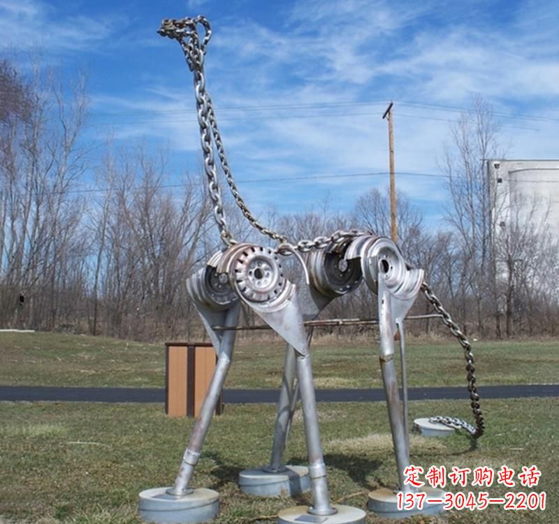 海南不锈钢恐龙雕塑集艺术与自然于一体