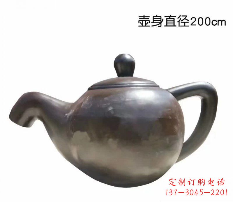 海南青铜茶壶雕塑——彰显传统文化的艺术精髓