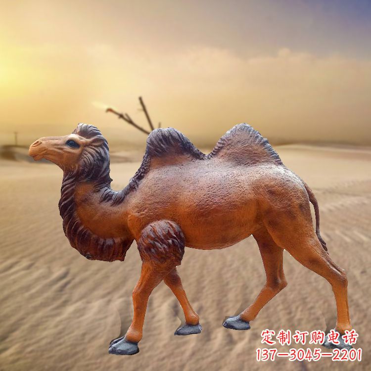 海南仿古茶马古道骆驼雕塑的精美绝伦