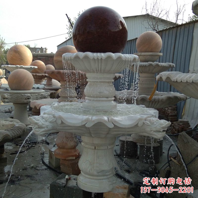 海南大理石风水球雕塑传统文化的艺术精髓