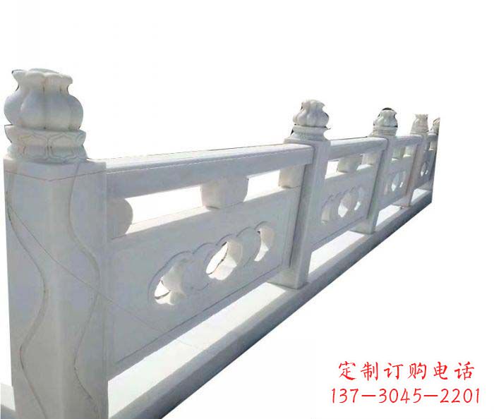 海南精美大理石栏板雕塑