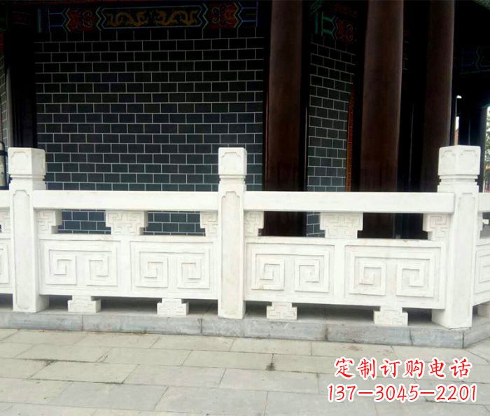 海南大理石栏板石雕