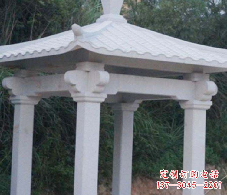 海南大理石凉亭雕塑