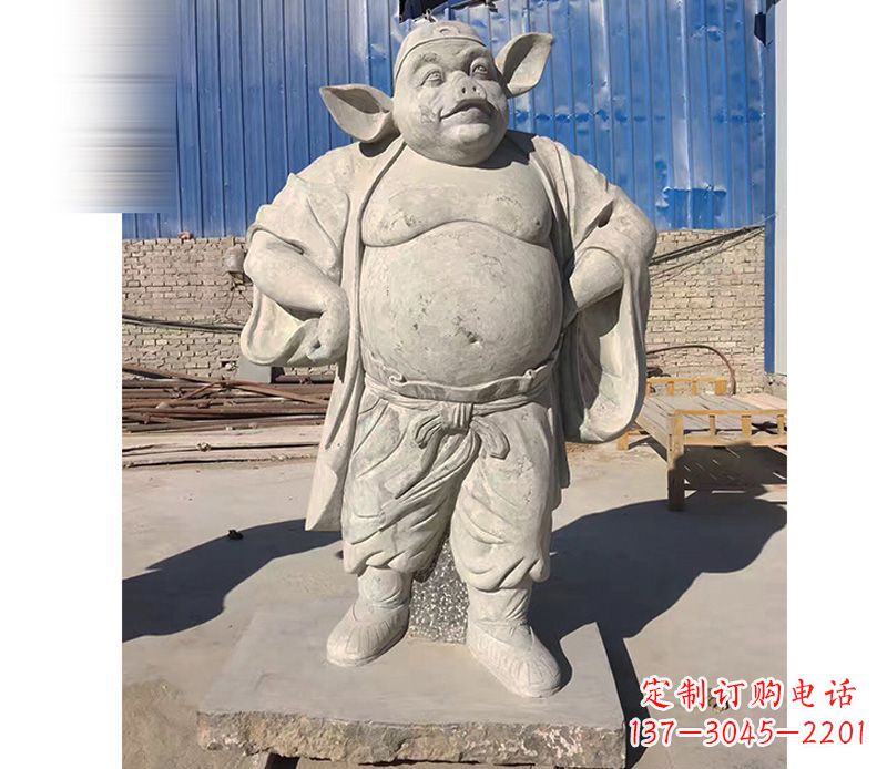 海南大理石猪八戒雕塑