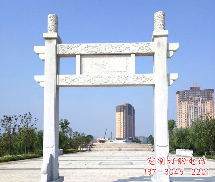 海南石牌楼雕塑——精美的浓缩艺术
