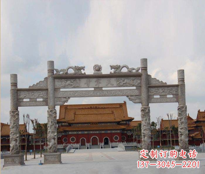 海南牌楼雕塑中领雕塑为您打造独一无二的彰显个性的艺术品