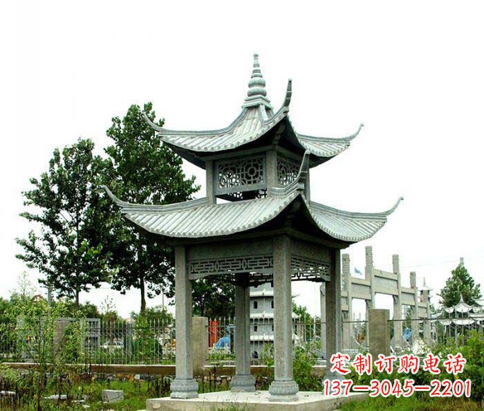 海南中领雕塑凉亭雕塑雕刻精美，展示经典