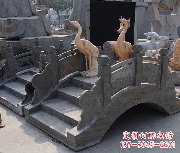 海南仿古小型石拱桥_1