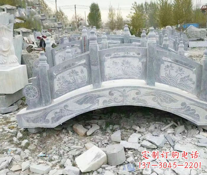 海南仿古小型石拱桥_2