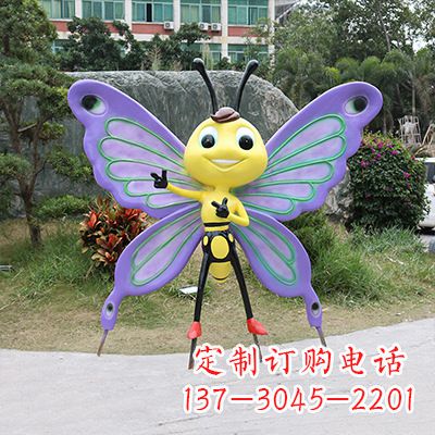 海南仿真蝴蝶雕塑,精致多彩、灵动优雅