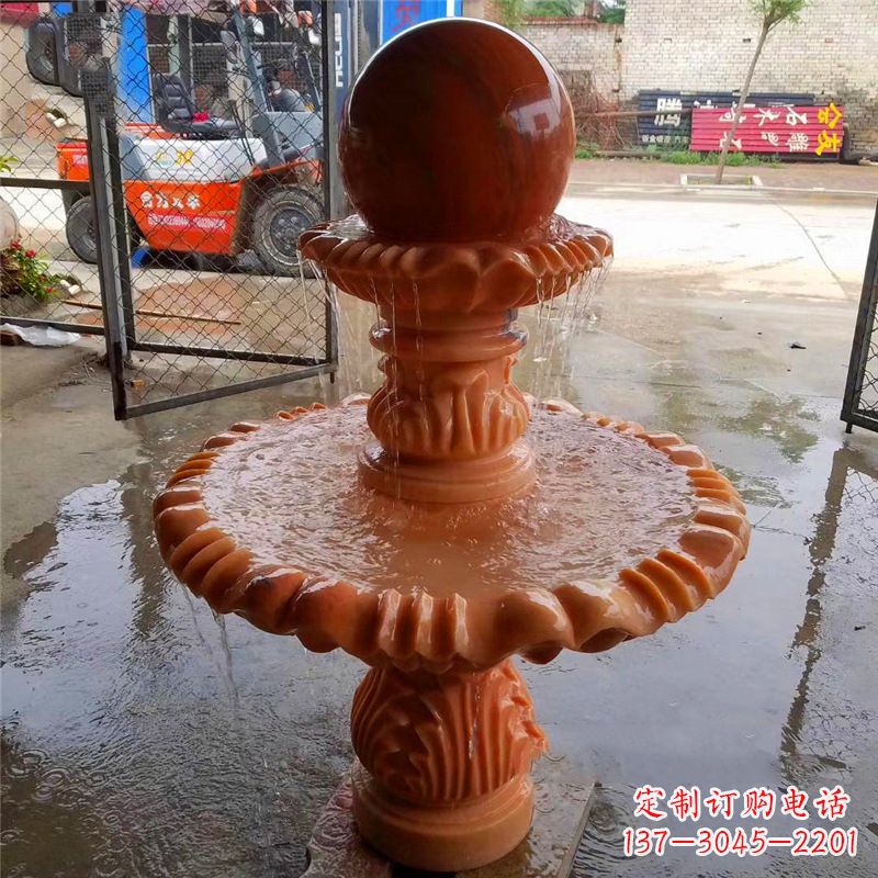 海南风水球石头雕塑
