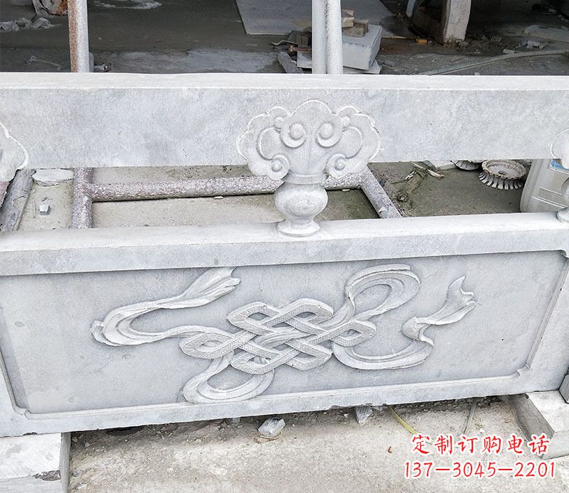 海南大理石栏板景观石雕