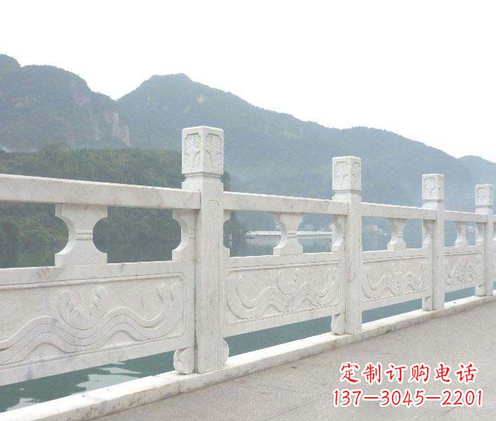 海南高品质公园大理石栏板景观石雕