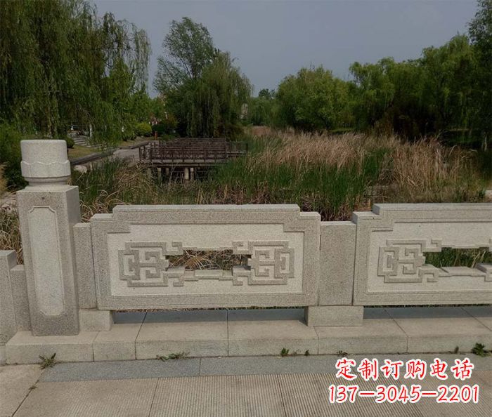 海南优雅大气的公园栏板雕塑