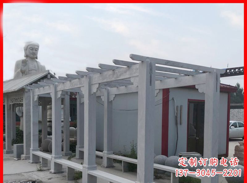 海南 专业定制公园大理石石雕长廊
