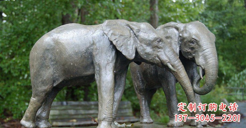 海南优质大象铜雕