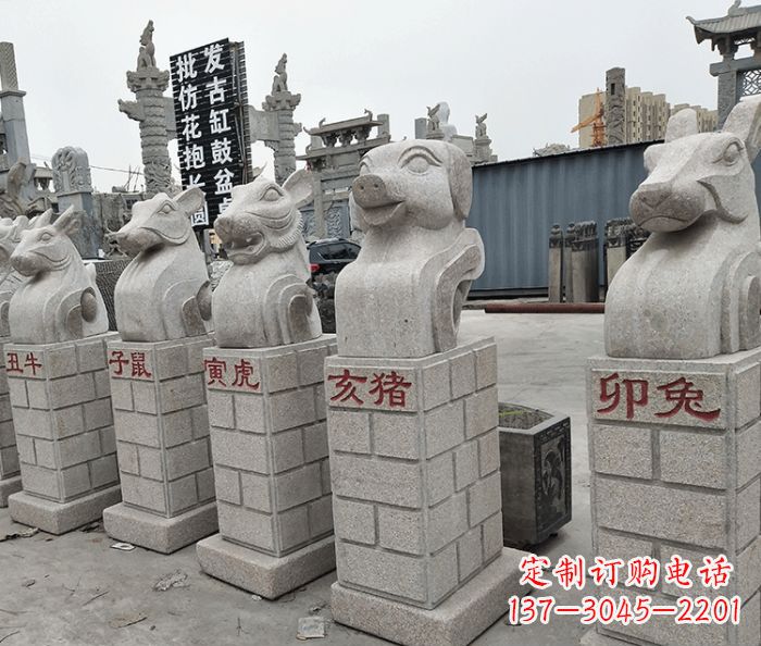 海南动物石雕,精美而精致