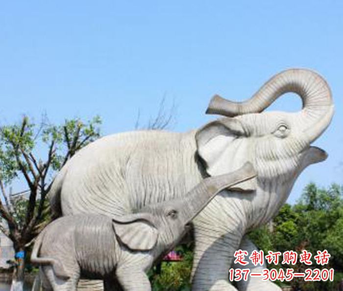 海南流动的大理石动物雕塑